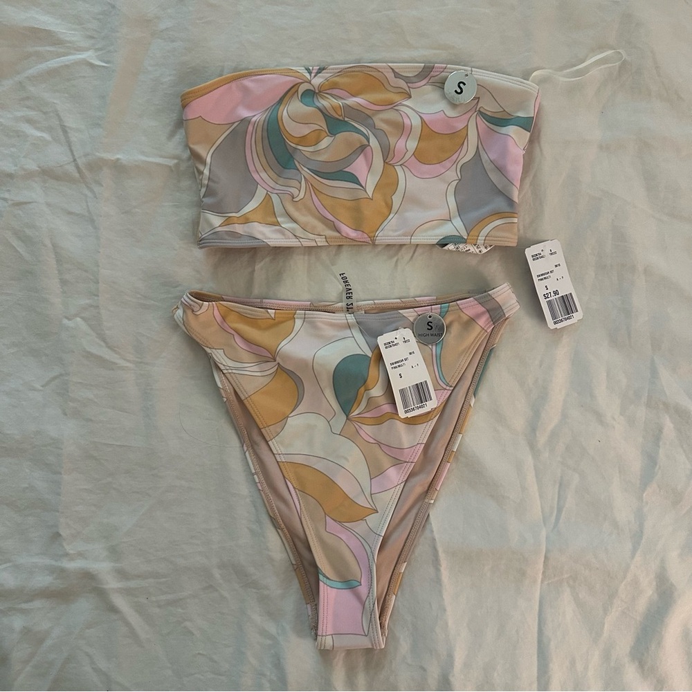 Bandeau high leg Bikini